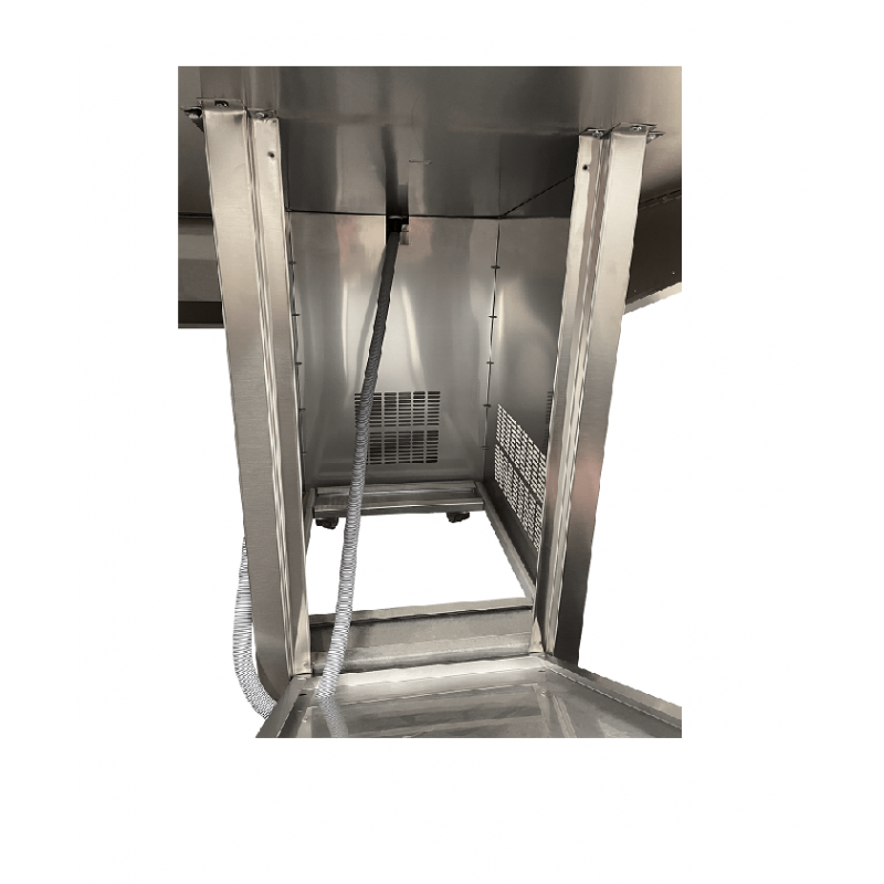 Comptoir a poissons refrigere inox 7