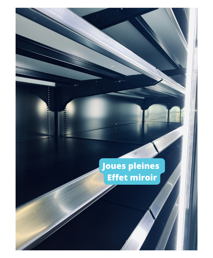 Location vitrine froide joues effet miroir