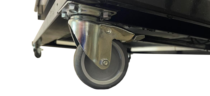 Loggia 1m30 roues detouree