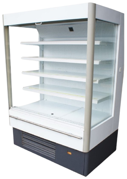 Vitrine onwave 1 blanche detouree
