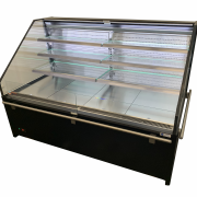 Vitrine refrigeree semi verticale MILANO 1 m 30 3 niveaux