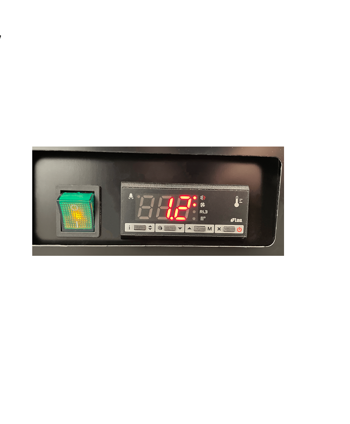 Vitrine refrigeree lazio regulateur